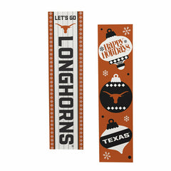 47" Double Sided Leaner, University of Texas, Christmas, Collegiate, Home