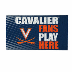 University of Virginia Fan Mat, 28"x16", Collegiate