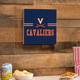 University of Virginia Wood Wall Sign, 12x12, Collegiate, Home
