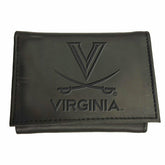 University of Virginia, Tri-Fold Wallet, Black, Collegiate, Home
