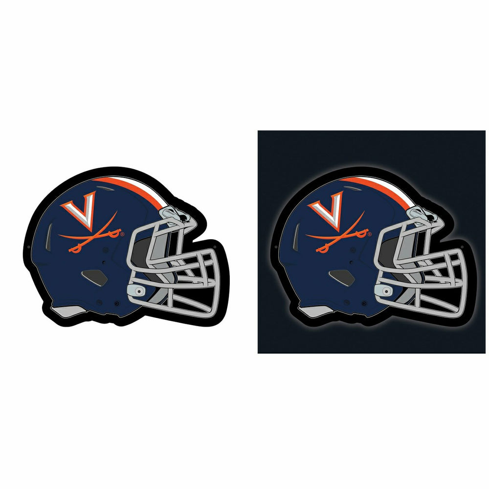 LED Wall Decor, Helmet, University of Virginia, Collegiate, Home
