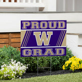 University of Washington Coroplast Yard Sign Graduate, Collegiate, Home