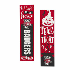 47" Double Sided Leaner, University of Wisconsin-Madison, Halloween, Collegiate, Home