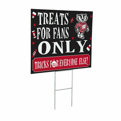 University of Wisconsin-Madison Yard Sign, Halloween Treats for Fans, Collegiate, Home