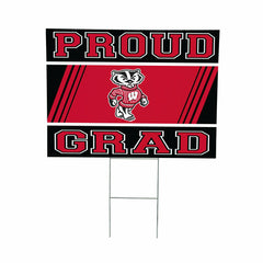 University of Wisconsin-Madison Coroplast Yard Sign Graduate, Collegiate, Home