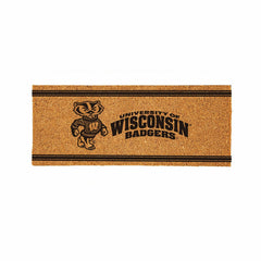 University of Wisconsin-Madison Extra Large One Color Coir Mat, 60"x24, Collegiate