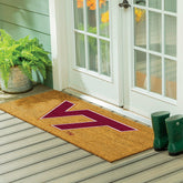 Virginia Tech Extra Large Full Color Coir Mat, 60"x24", Collegiate