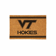 Virginia Tech Large One Color Coir Mat, 36"x24", Collegiate