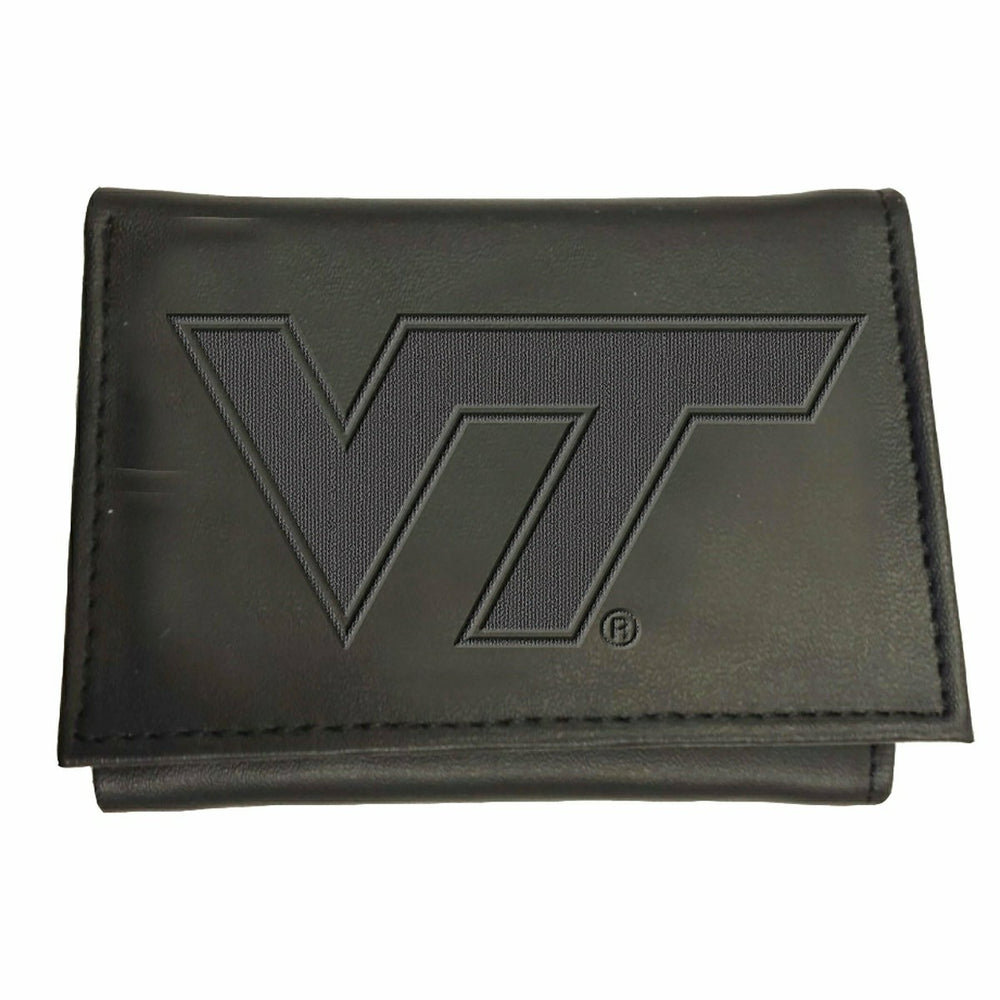 Virginia Tech, Tri-Fold Wallet, Black, Collegiate, Home