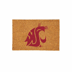 Washington State University Large Full Color Coir Mat, 36"x24", Collegiate