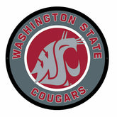 LED Wall Decor, Round, Washington State University, Collegiate, Home
