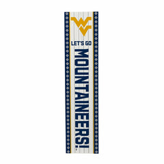 47" Double Sided Leaner, West Virginia University, Christmas, Collegiate, Home