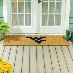 West Virginia University Extra Large Full Color Coir Mat, 60"x24", Collegiate