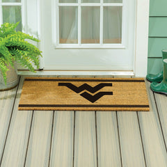 West Virginia University Large One Color Coir Mat, 36"x24", Collegiate