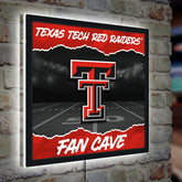 Texas Tech University 23"H x 23"L LED Wall Decor, Edgelite, Square, Home, Collegiate