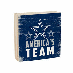 Dallas Cowboys Plock, Down Home Fans, 6x6, Home, NFL