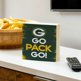 Green Bay Packers Plock, Down Home Fans, 6x6, Home, NFL