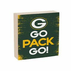 Green Bay Packers Plock, Down Home Fans, 6x6, Home, NFL