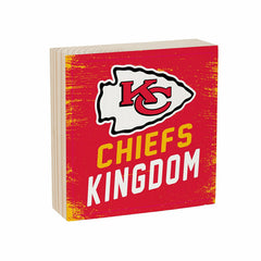 Kansas City Chiefs Plock, Down Home Fans, 6x6, Home, NFL