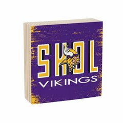 Minnesota Vikings Plock, Down Home Fans, 6x6, Home, NFL