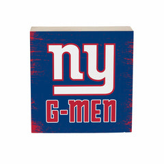 New York Giants Plock, Down Home Fans, 6x6, Home, NFL