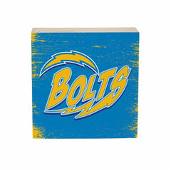 Los Angeles Chargers Plock, Down Home Fans, 6x6, Home