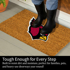 Coir Mat, 16"x28", Arizona Cardinals, NFL