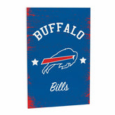Buffalo Bills Wood Wall Sign, 16x24, NFL, Home