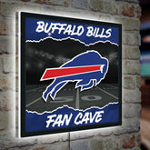 Buffalo Bills 23"H x 23"L LED Wall Decor, Edgelite, Square, NFL, Home