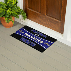 28" x 16" PVC Trapper Mat, Come Back with Tickets, Baltimore Ravens, NFL