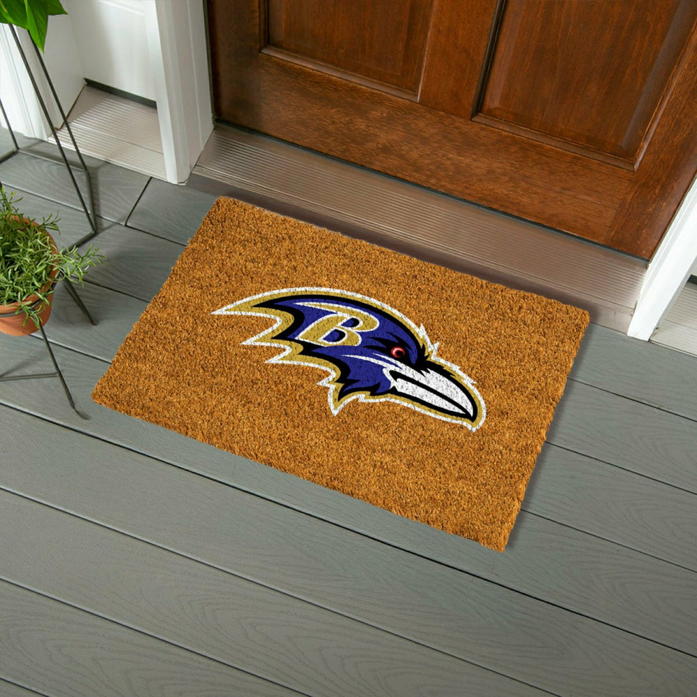 Coir Mat, 16"x28", Baltimore Ravens, NFL