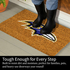 Coir Mat, 16"x28", Baltimore Ravens, NFL