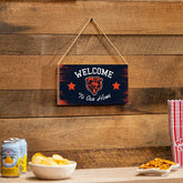 Chicago Bears Wood Wall Sign, 6x11, NFL, Home