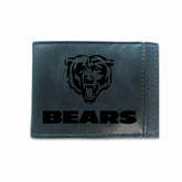 Front Pocket Wallet w/ RFID Blocking, Chicago Bears, Black, NFL, Home