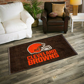3'x5' Large USA Indoor Outdoor Entryway Mat, Cleveland Browns, NFL