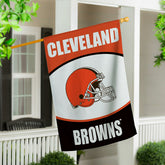 Cleveland Browns Suede House Flag, NFL
