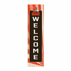 Cleveland Browns Summer Seasonal Single Sided Large Leaner, 46", NFL, Home