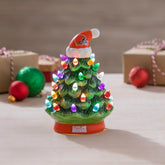 8" LED Ceramic Christmas Tree, Cleveland Browns, NFL, Home