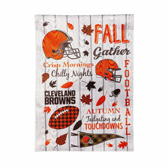 Cleveland Browns, Moire Flag, GDN, Fall Seasonal, NFL, Home