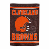 Cleveland Browns Embossed Suede House Flag, NFL, Home