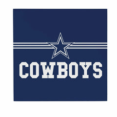 Dallas Cowboys Wood Wall Sign, 12x12, NFL, Home