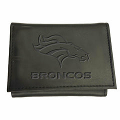 Denver Broncos, Tri-Fold Wallet, Black, NFL, Home