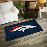 3'x5' Large USA Indoor Outdoor Entryway Mat, Denver Broncos, NFL