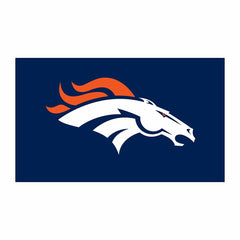 Full Color PVC Mat, 16" x 28", Denver Broncos, NFL