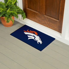 Full Color PVC Mat, 16" x 28", Denver Broncos, NFL