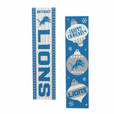 Detroit Lions 47" Double Sided Leaner, Christmas, NFL, Home