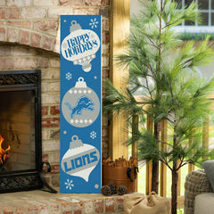 Detroit Lions 47" Double Sided Leaner, Christmas, NFL, Home