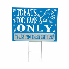 Detroit Lions Yard Sign, Halloween Treats for Fans, NFL, Home