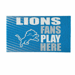 Detroit Lions Fan Mat, 28"x16", NFL