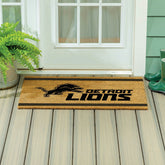 Detroit Lions Large One Color Coir Mat, 36"x24", NFL
